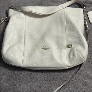 Coach White Leather Women's Bag